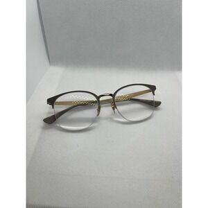 Ray‎ Ban Eyeglasses RB6422 Tan Metal Frame Glasses Authentic Designer